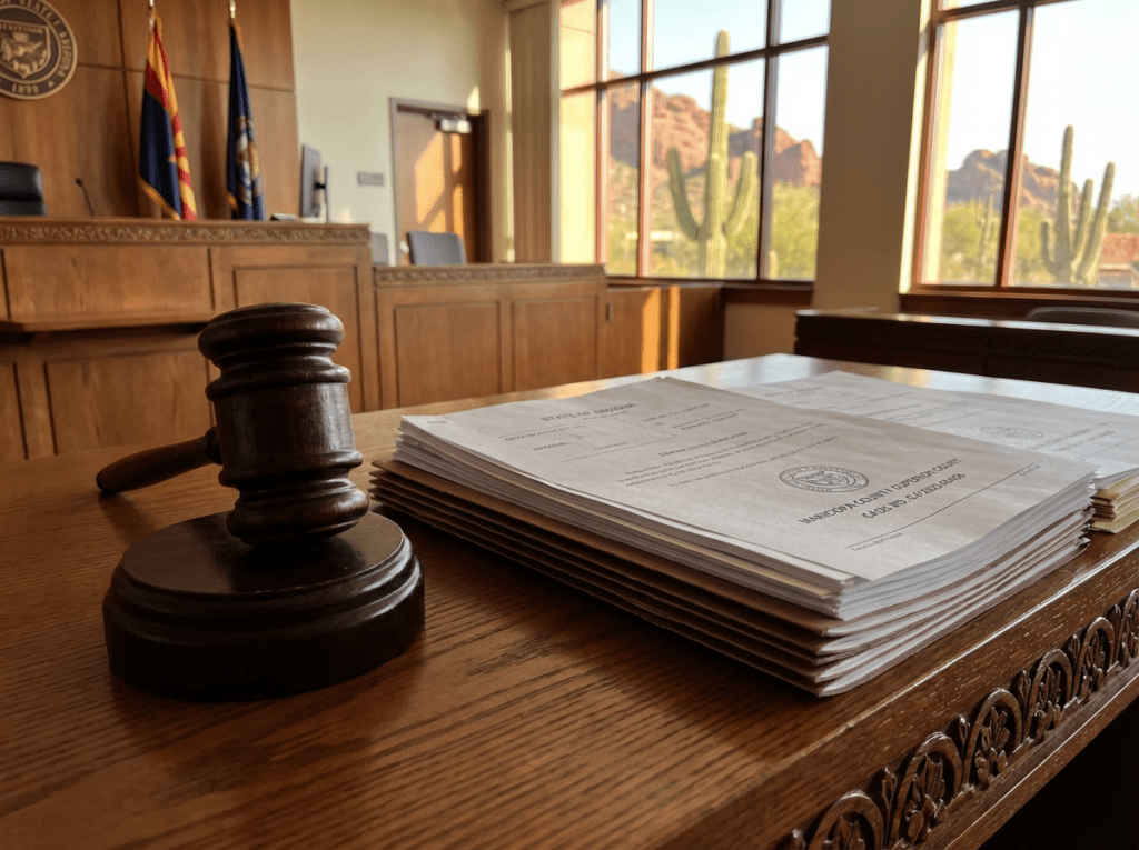 Arizona courts look at your record.