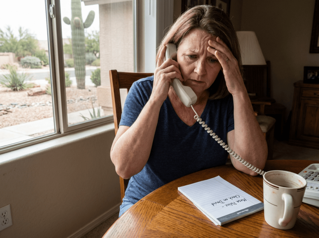 Call the local police station first.