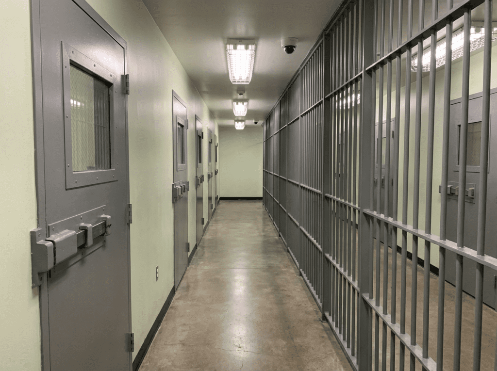 Complete everything before arrival in jail.