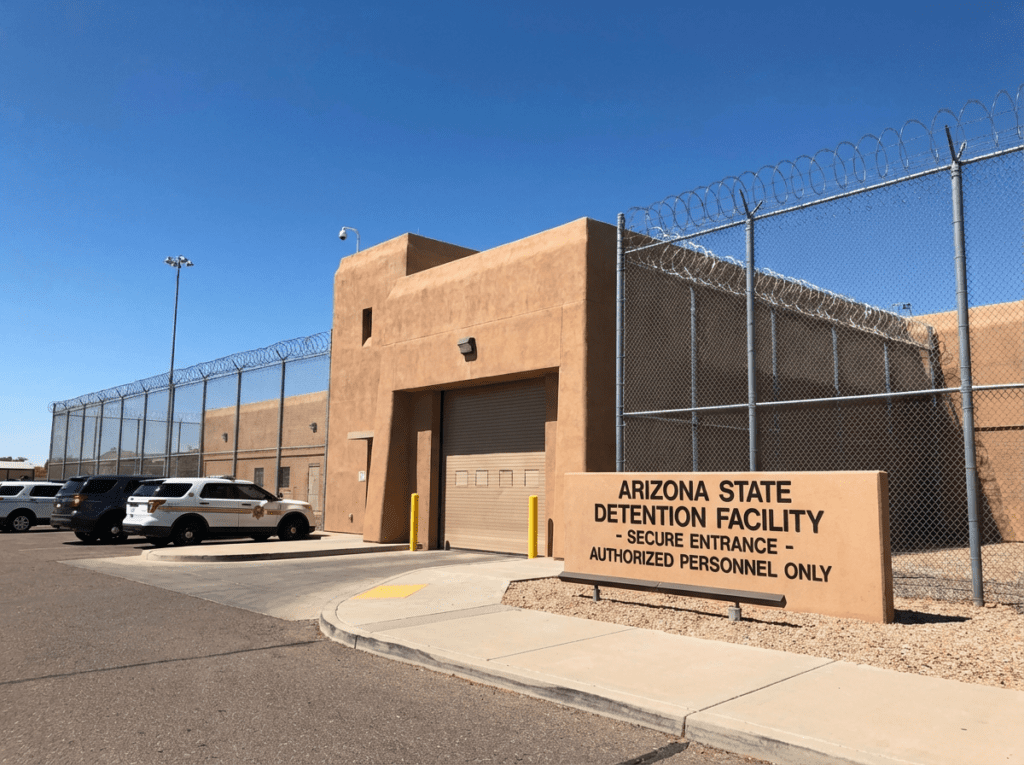 Jail visits have specific procedures.