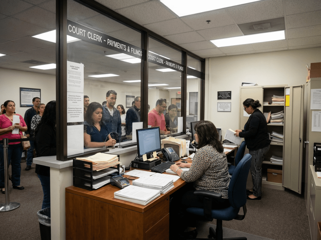 signing release papers