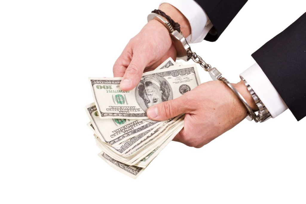 Cash-only bail.